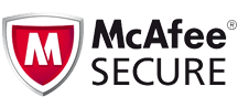 McAfee secure trust badge