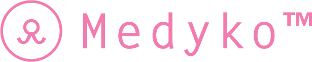 Logo Medyko, růžová